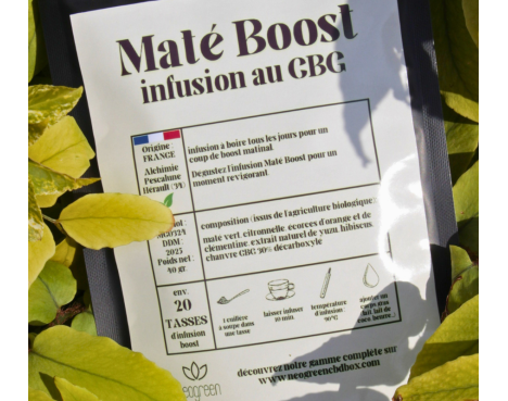 MATE BOOST - INFUSION CBG