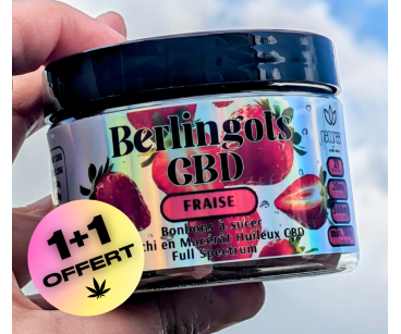 LES BERLINGOTS 20mg CBD - Fraise