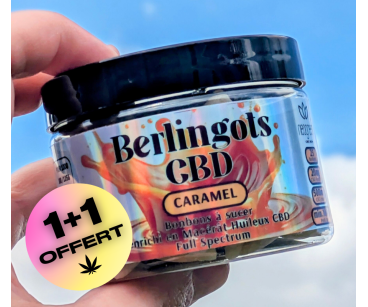 LES BERLINGOTS 20mg CBD - Caramel