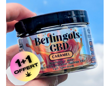 LES BERLINGOTS 20mg CBD - Caramel