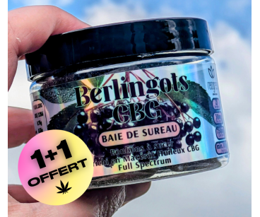 LES BERLINGOTS 30mg CBG - Baie de Sureau