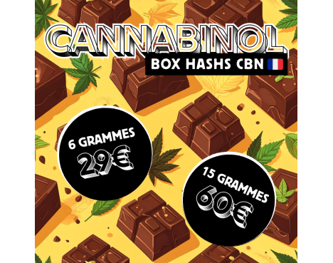 CANNABINOL - BOX HASHS CBN